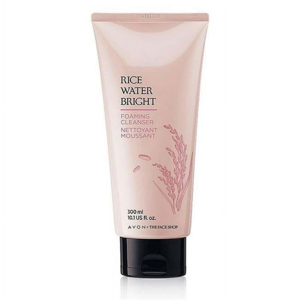 The Face Shop Rice Water Bright Foaming Cleanser K-Beauty Jumbo Size 300ml - NWT